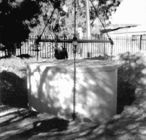 A concrete tank used as a crypt at St Marys CHurch, Adelaide (published in Australian Archaeology 58:17).