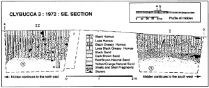Stratigraphic section (published in Australian Archaeology 48:2).