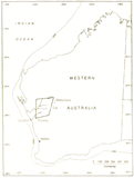 Map of WA with the study area (published in Australian Archaeology 42:19).