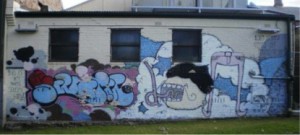 Graffiti in Newtown, Sydney (published in Australian Archaeology 78).